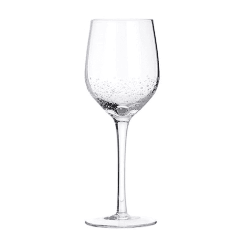 Image showing the Bubble White Wine Glass, Clear product.