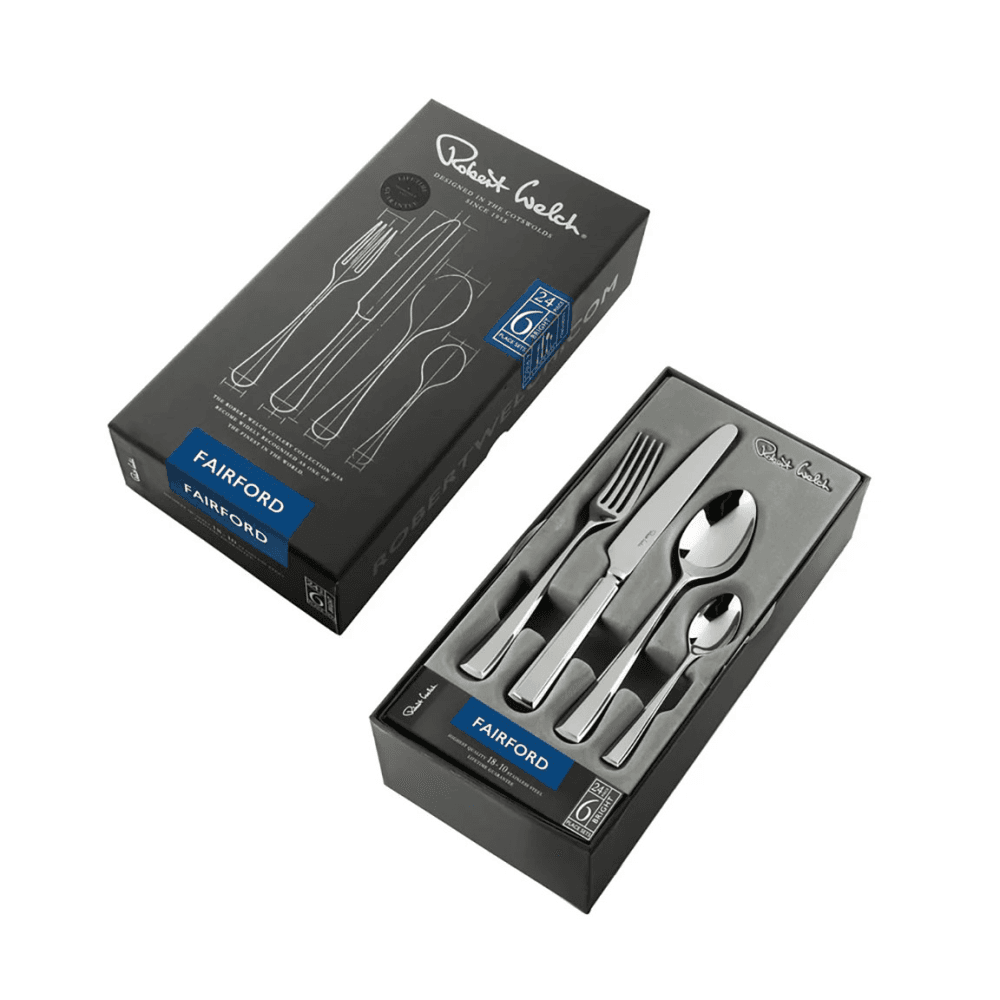 Fairford 24 Piece Cutlery Set, Stainless Steel