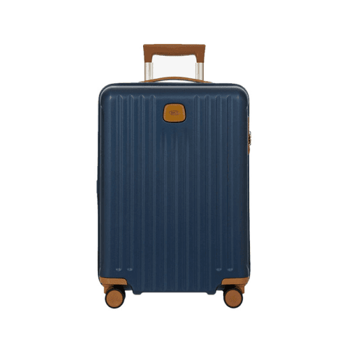 Image showing the Capri Carry-On Suitcase with Front Pocket, Blue product.