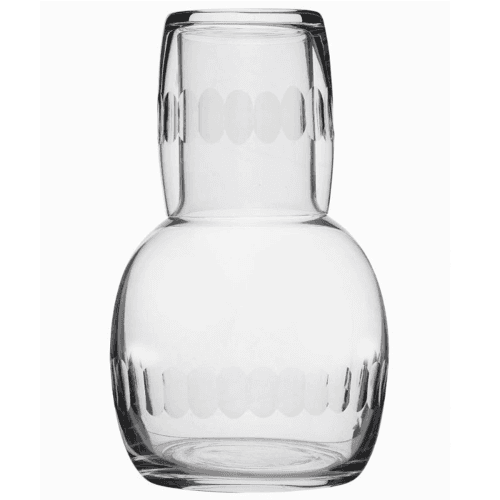 Image showing the Lens Carafe and glass, 1.3l, crystal product.