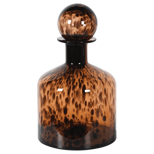 Image showing the Lidded Vase, Tortoishell product.