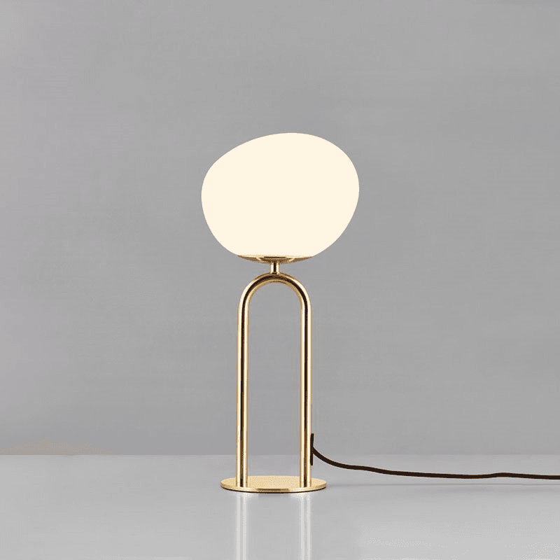 Shapes Table Lamp, Brass