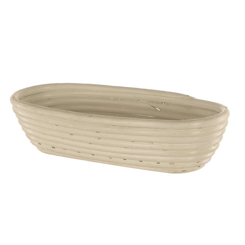 Oval banneton basket, Natural Cane