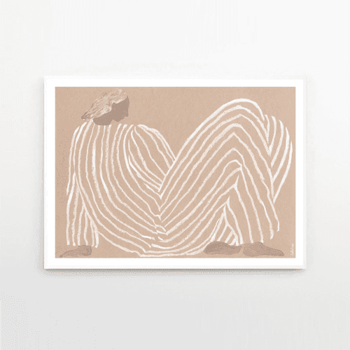 Image showing the Me - Sofia Lind Art Print, Multi product.