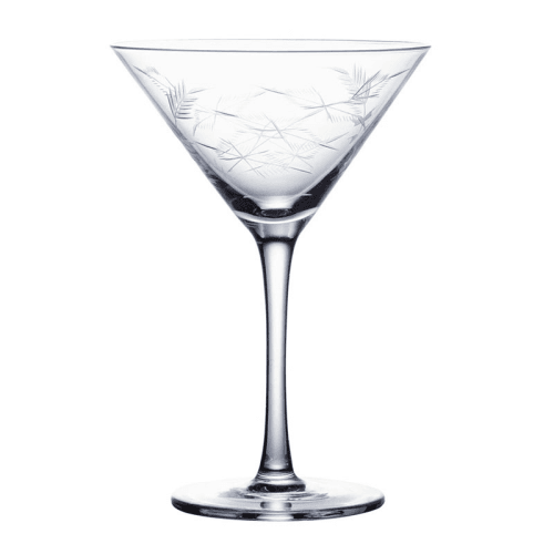 Image showing the Fern Set of 2 Martini Glasses, Clear product.