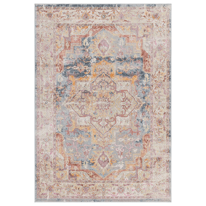 Flores Traditional Persian Azin Rug, Multi