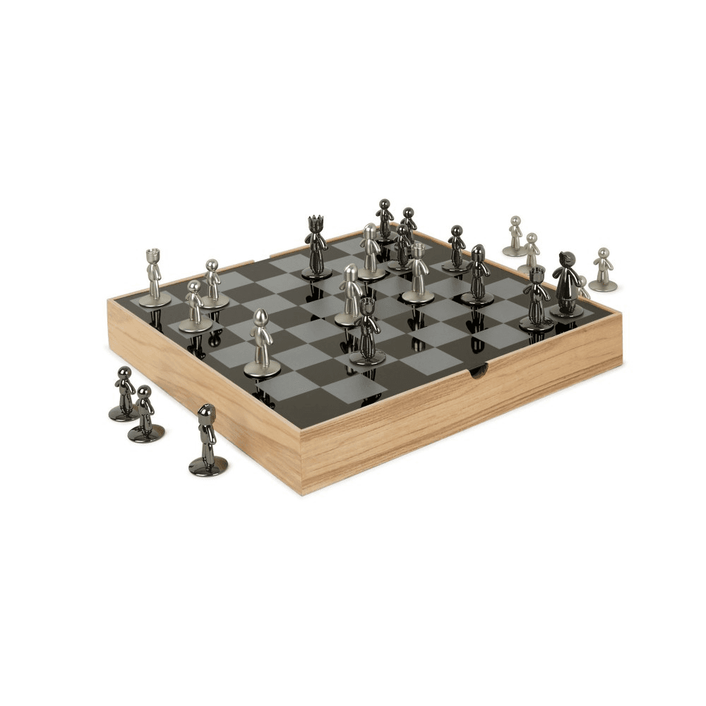Buddy Chess Set, Natural