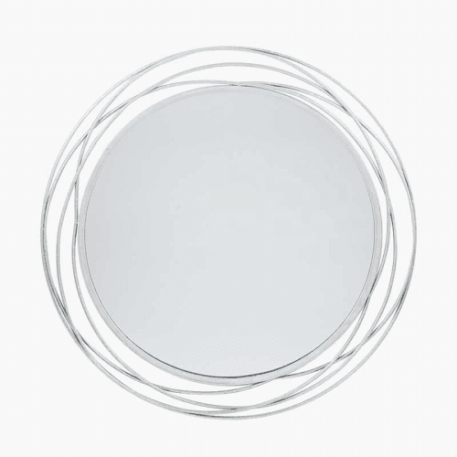 Image showing the Metal Round Mirror product.