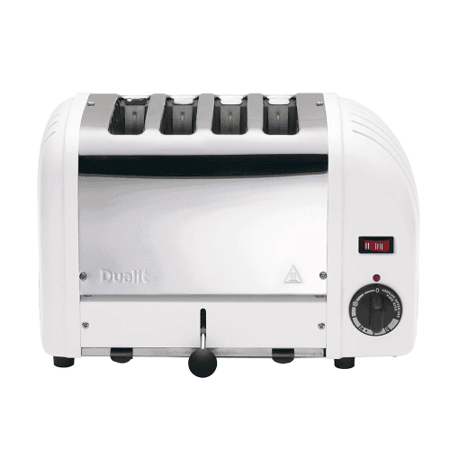 Image showing the Classic Vario 4 Slot Toaster, White product.
