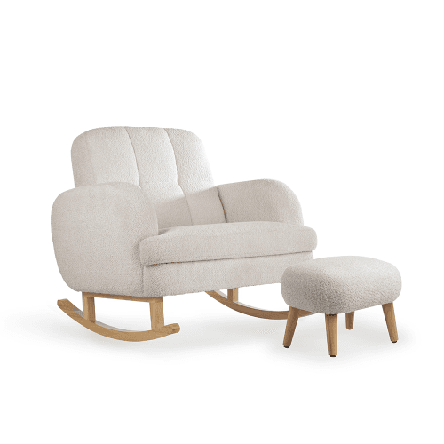 Image showing the Etta Cuddle Chair & Footstool product.