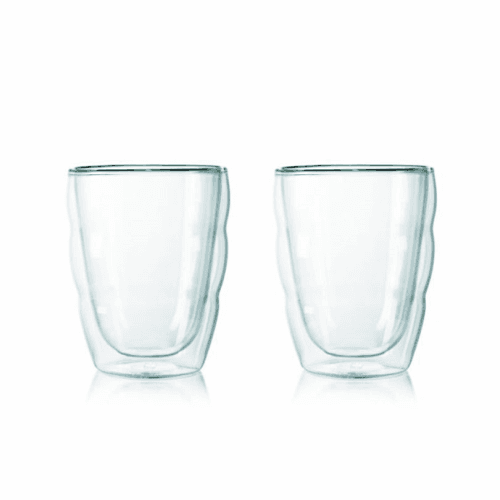 Image showing the Pilatus Double Walled Set of 2 Tumblers, Clear product.