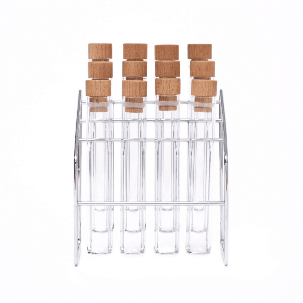 Spice lab rack, Glass/Steel/Beech