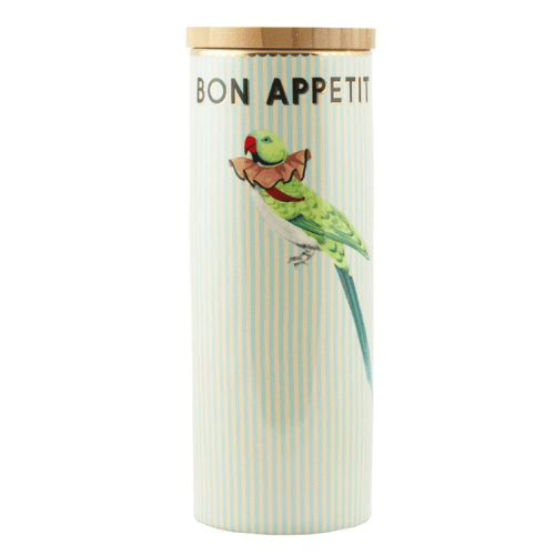 Image showing the Parrot Large Storage Jar, Pastel product.