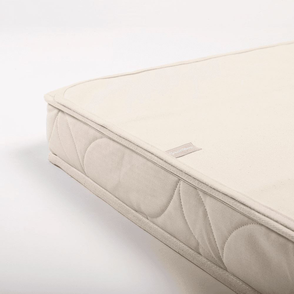 Waterproof Cot Bed Mattress Protector, Natural
