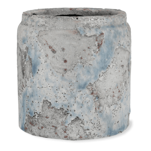 Image showing the Withington Plant pot, Blue/Grey product.