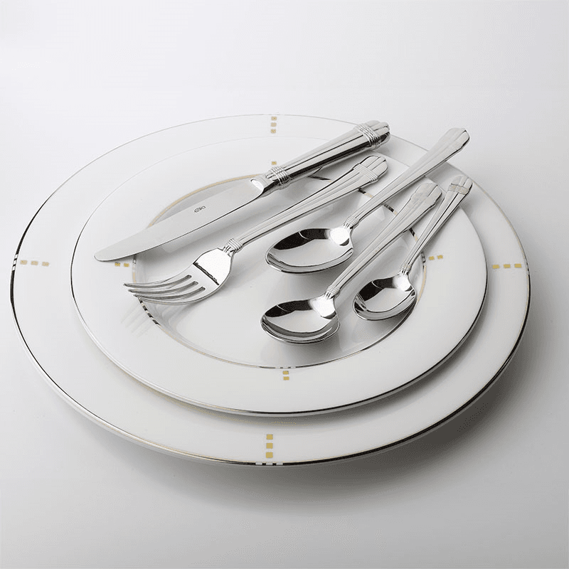 Cubiq Set of 6 Dinner Plate, Multi
