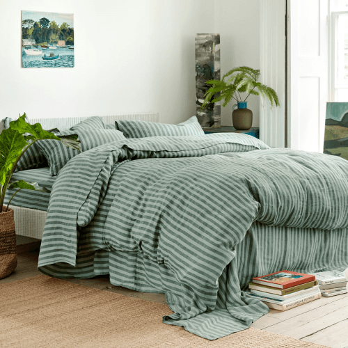 Image showing the Pembroke Stripe Duvet Cover product.