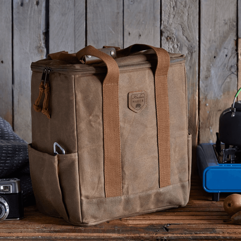 Waxed Canvas Cool Bag