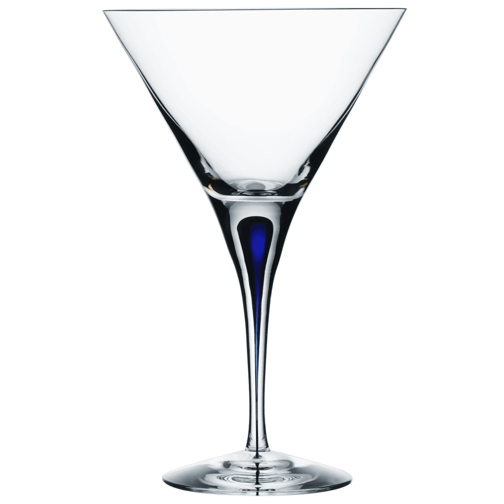 Intermezzo Martini Glass, Blue