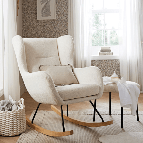 Image showing the Marley Teddy Nursing Chair and Footstool product.