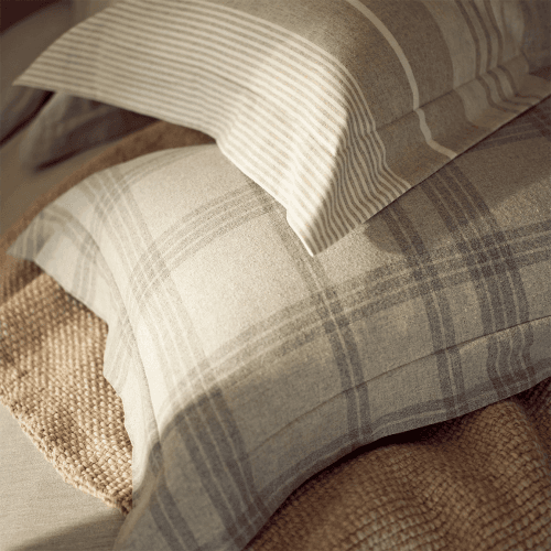 Image showing the Arno Classic Pillowcase, Grey product.