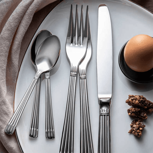Image showing the Osiris Cutlery Set, Stainless Steel product.