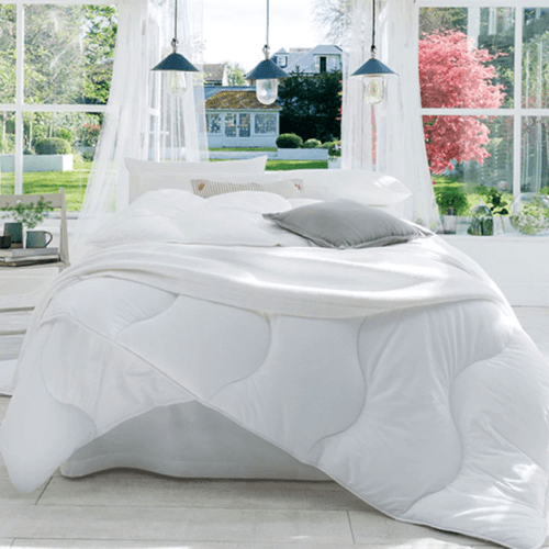 Image showing the Breathe Duvet, White product.