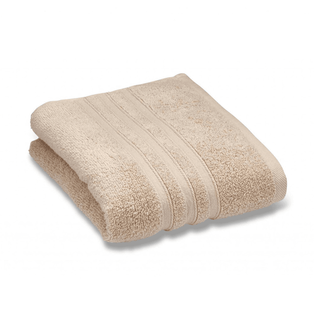 Zero Twist Pair of Face Cloths, Natural