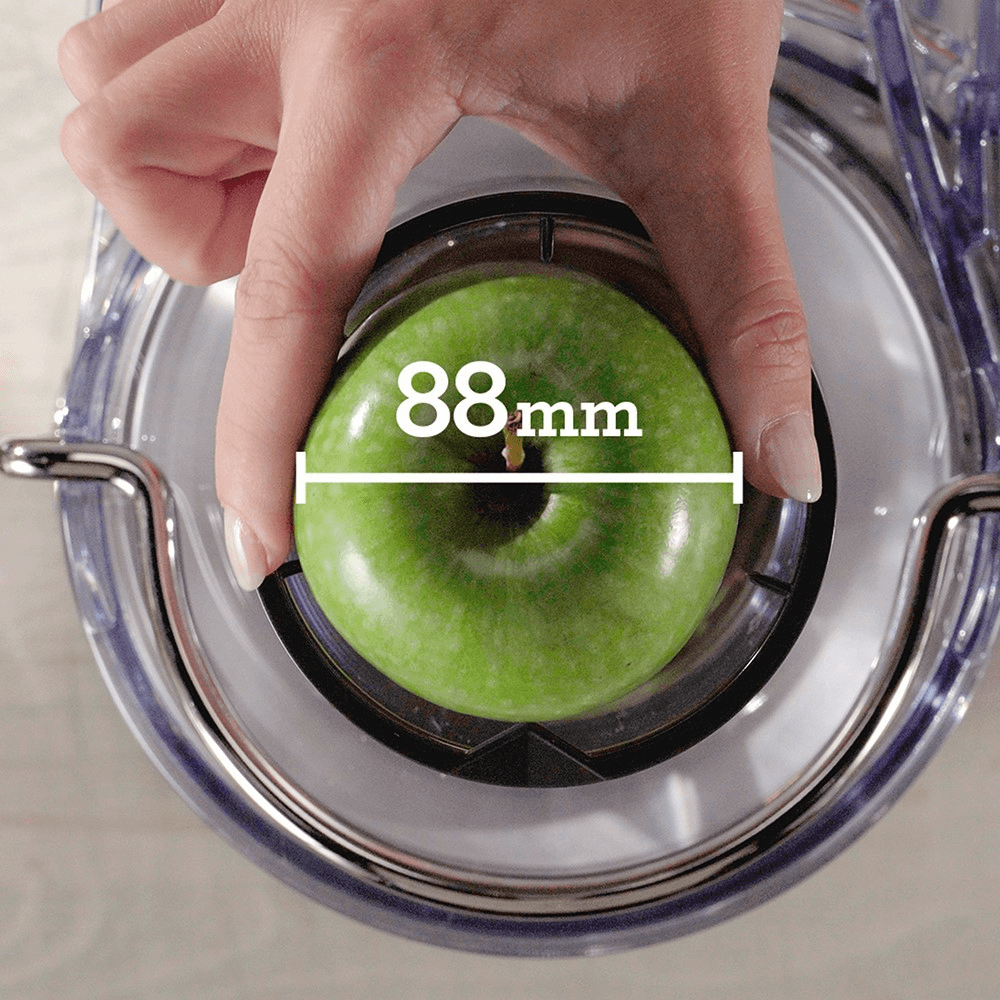 The Nutri Juicer Cold Plus Juicer, stainless steel