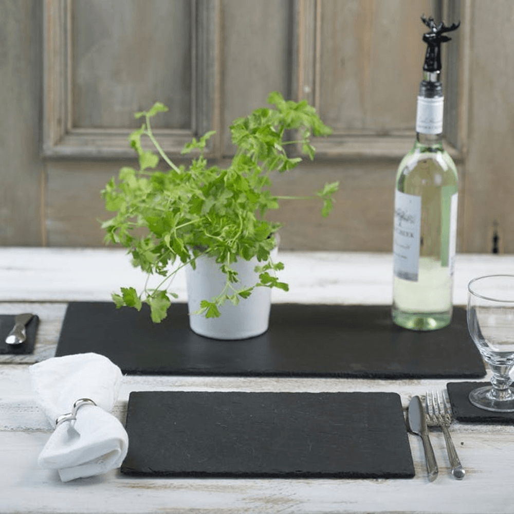 Table Runner, Slate