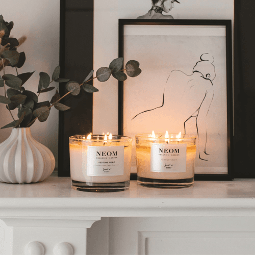 Image showing the Wellbeing Scent To Sleep Scented Candle Bedtime Hero product.