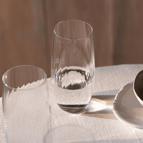 Image showing the Skye Optic Set of 4 Highball Glasses, Clear product.