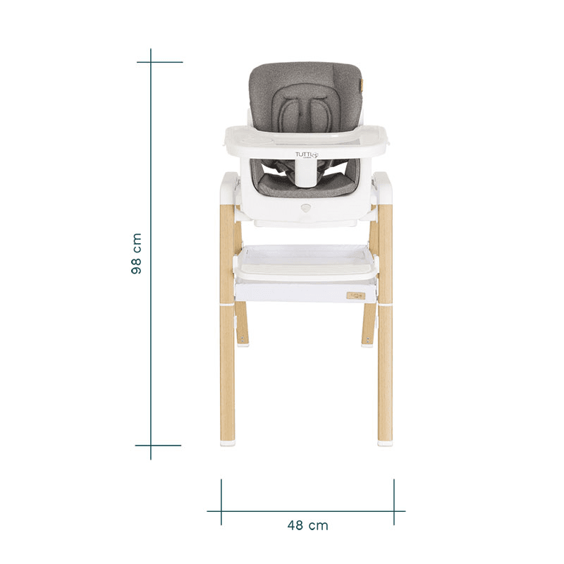 Nova Convertible High Chair Bundle, Birth to 12 Years
