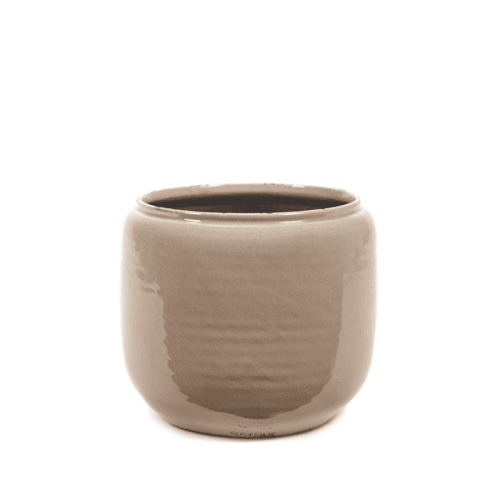 Image showing the Costa Glazed Ceramic Pot product.