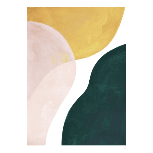 Image showing the Transparent Rose - Berit Mogensen Lopez Art Print, Multi product.