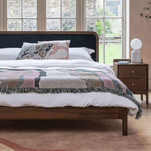 Image showing the Artie Bedside Table, Walnut product.
