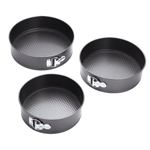 Image showing the Springform Set of 3 Cake Tins, Non-Stick product.