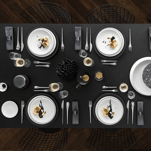 Image showing the NewMoon 30 Piece Cutlery Set, Stainless Steel product.