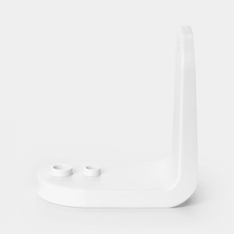 MindSet Set of 4 Toilet Accessories, Mineral Fresh White