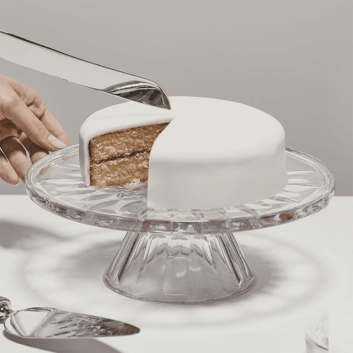 Image showing the Lismore Cake Stand, Clear product.