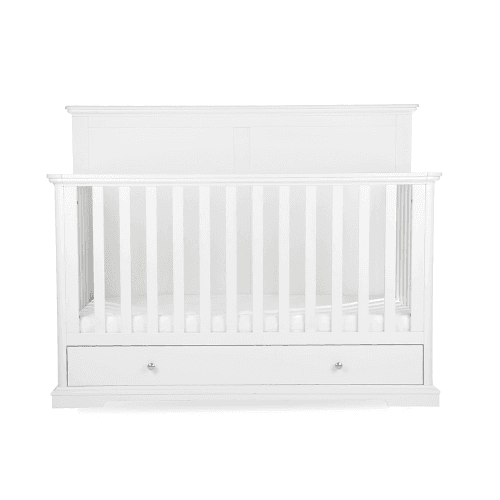 Image showing the Beaumont Grand Cot Bed, White product.