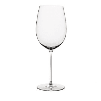 Leila Set of 6 Wine Glass, White