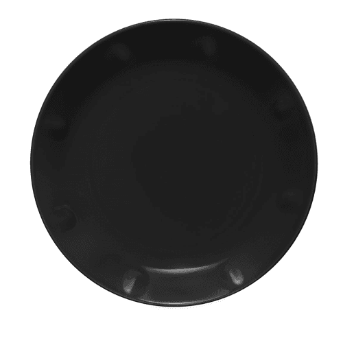 Image showing the Solare Dinner Plate, Dark Grey product.
