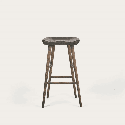 Image showing the Ludlow Bar Stool, Darkened Oak product.