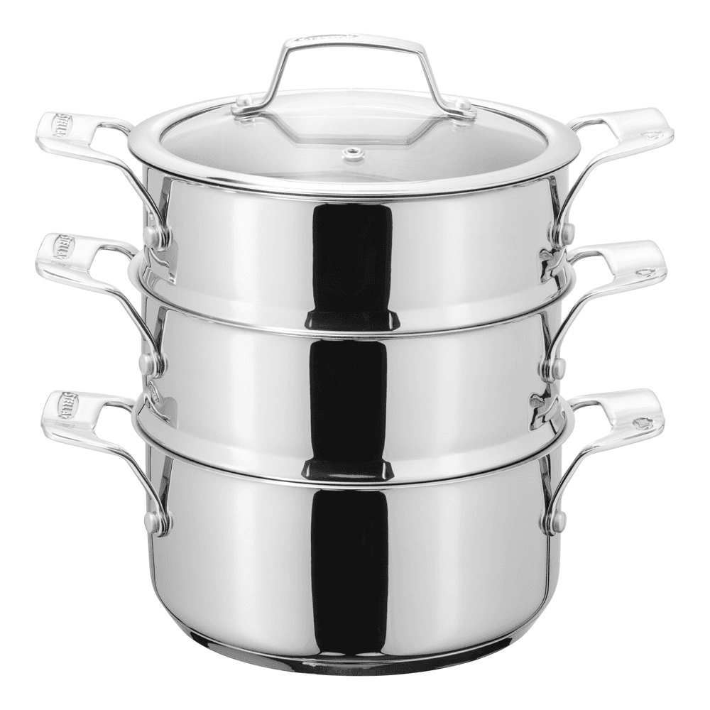 Premium 3 tier steamer set