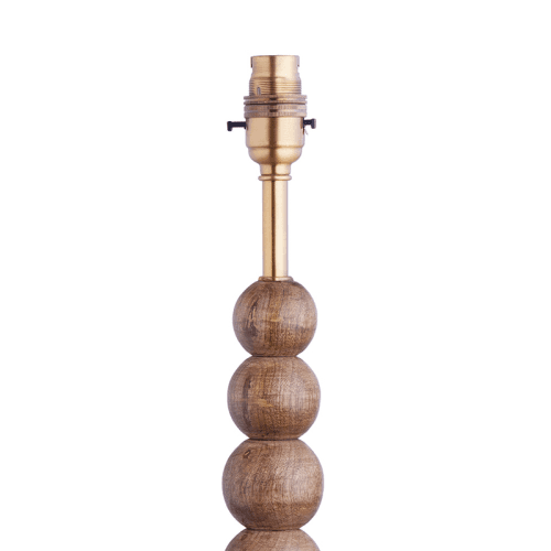 Image showing the Rahul Standing Lamp, Warm Wood product.