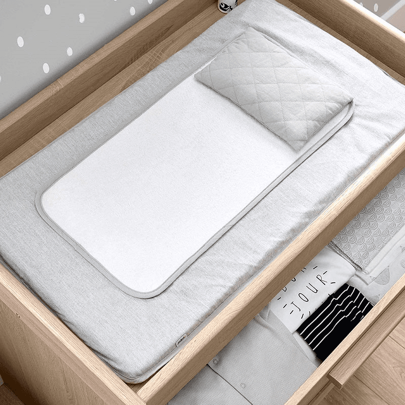 Atlas 2 Piece Nursery Furniture Set (excl. Mattress), Light Oak