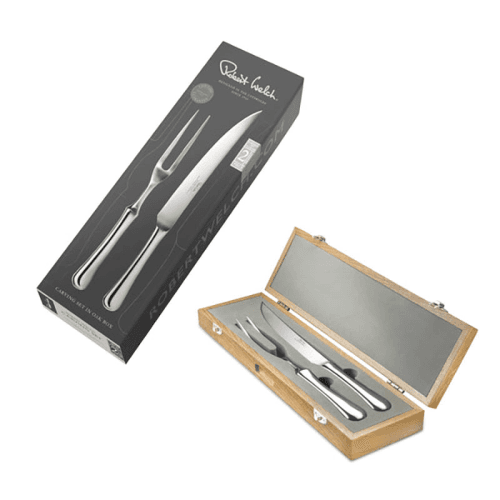 Image showing the Robert Welch Piece Carving Set, Stainless Steel product.