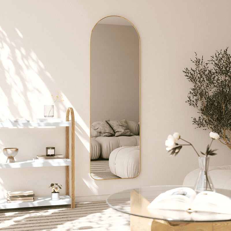 Hubba Arched Leaning Mirror