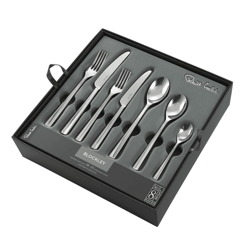 Image showing the Blockley 56 Piece Cutlery Set, Stainless Steel product.